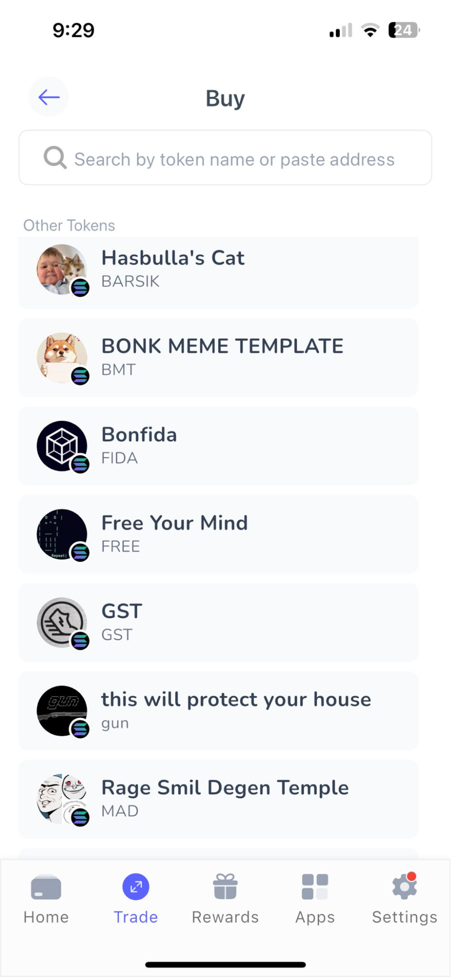 Best Wallet buy meme coins