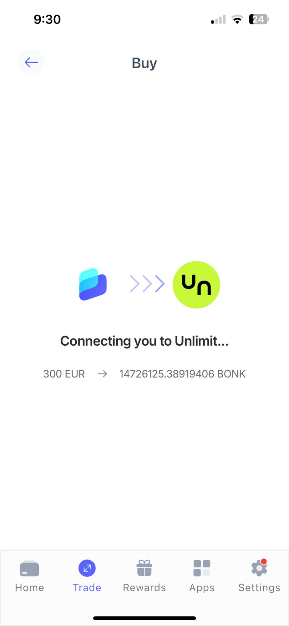 Buying meme coins on Best Wallet via Unlimit