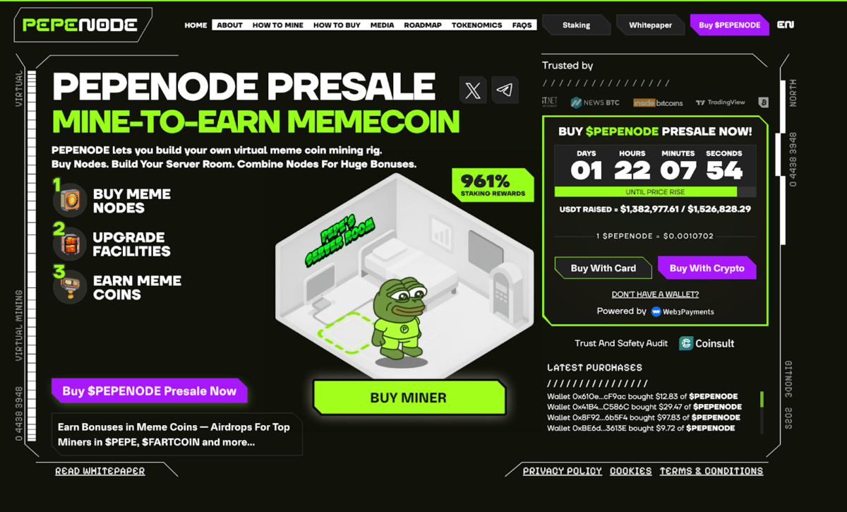 Pepe Node Presale