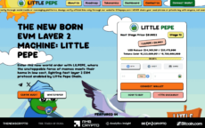 Little Pepe presale page
