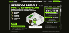 pepenode presale page