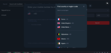 Setting up your region in CoinFutures