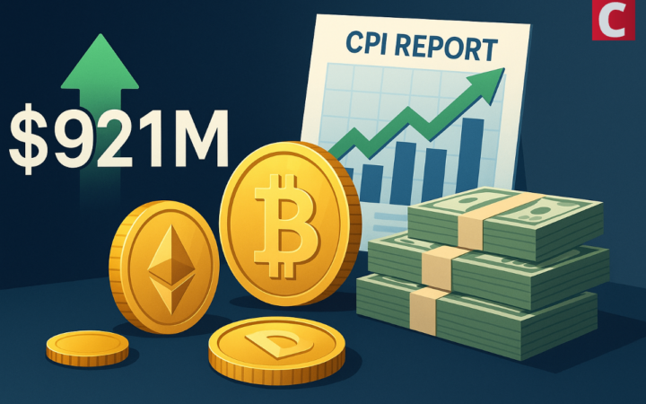 Digital Asset Products Draw $921M Inflows After September CPI Data Release