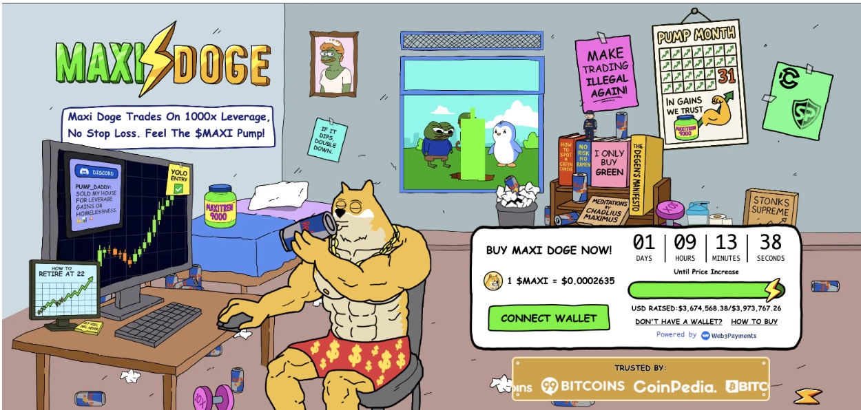 Maxi Doge Presale