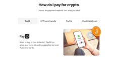 How to pay for crypto with the best crypto exchange in Australia, Bitcoin.com.au
