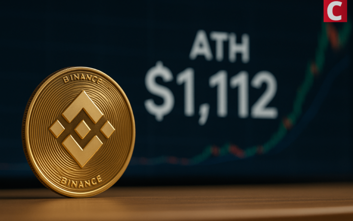 BNB Hits New ATH at $1,112 amid Massive Surge in Trading Activity