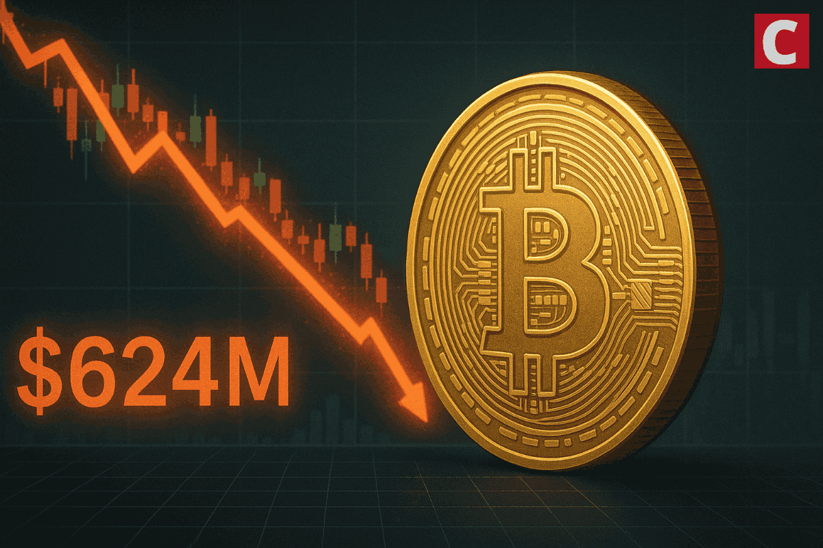 Crypto Liquidations Hit $624M as Bitcoin Loses Support Again