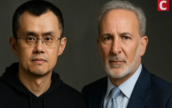 Binance Founder Changpeng Zhao Takes on Bitcoin Critic Peter Schiff on Gold Tokenization