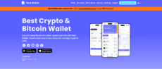Best Wallet app homepage