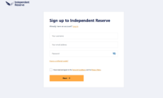 How to sign up for an account at Independent Reserve to buy Bitcoin in Australia
