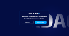 Homepage of BlockDAG
