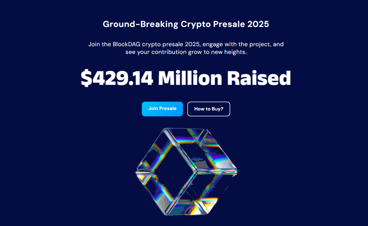 Alt text: Total amount raised by the BlockDAG presale