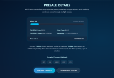 Details of the XRPTundra presale from its homepage