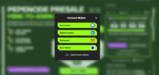 PEPENODE connect wallet screen