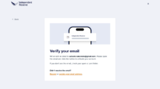 Independent Reserve verify email
