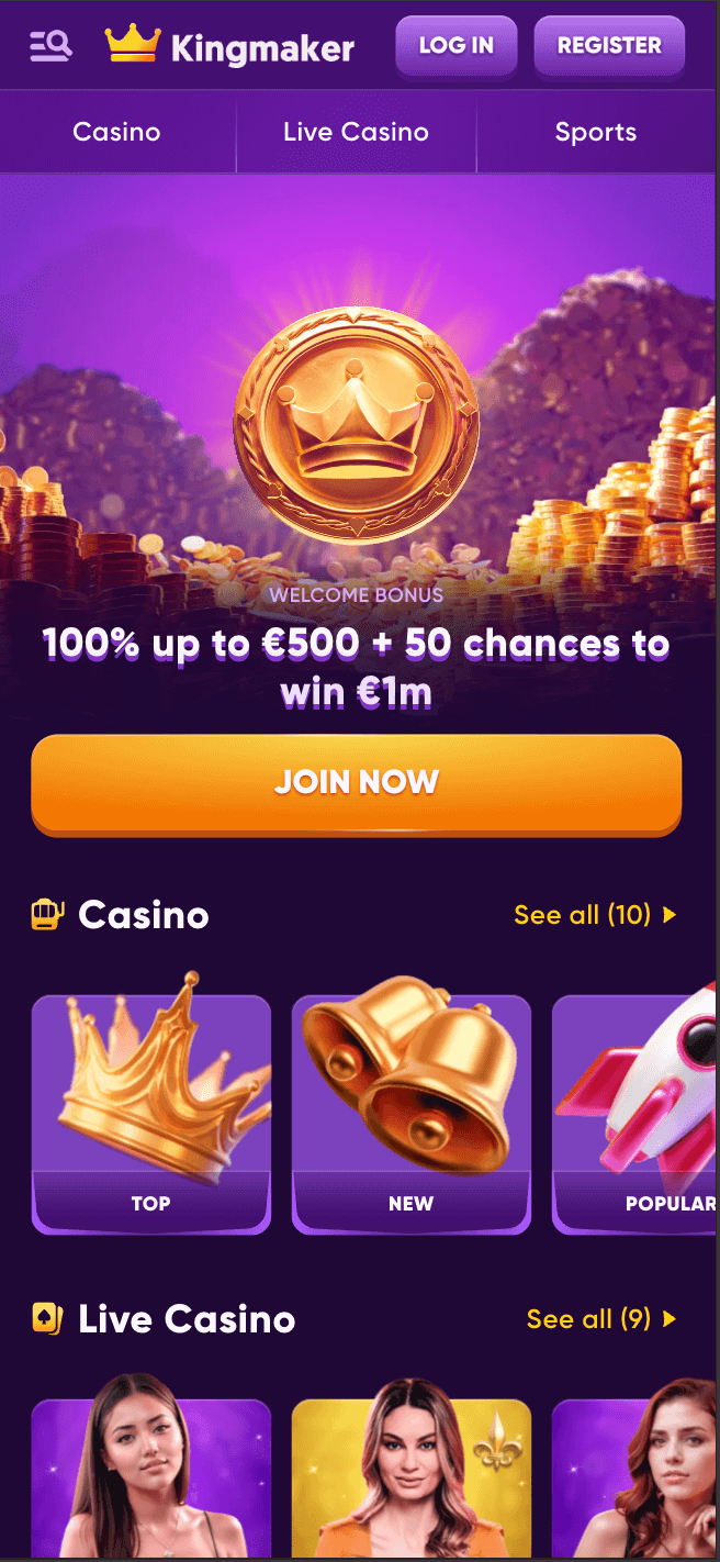 kingmaker casino