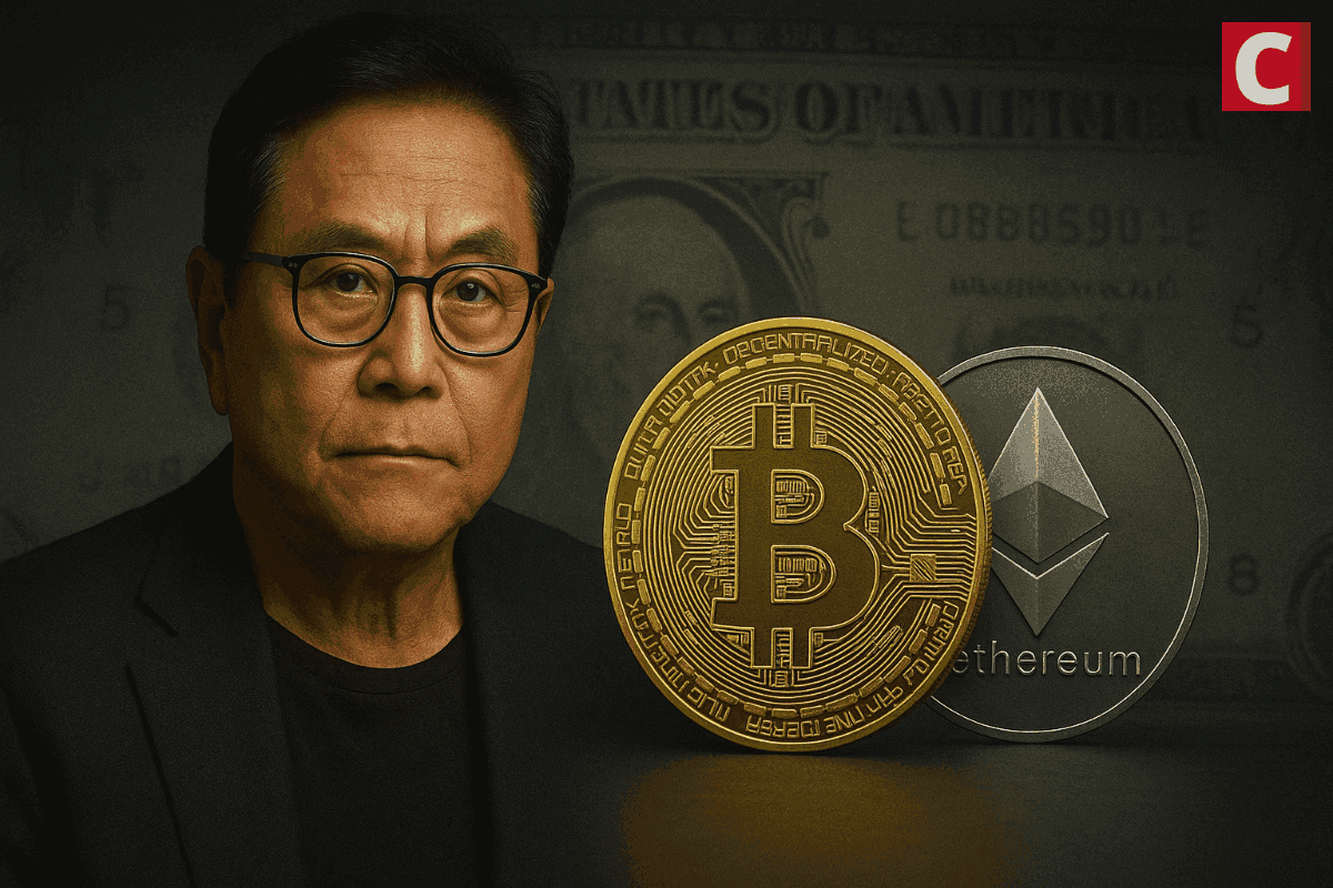 Kiyosaki: Buy Bitcoin & Ethereum Before USD Fails