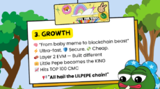 Step three of the LILPEPE roadmap