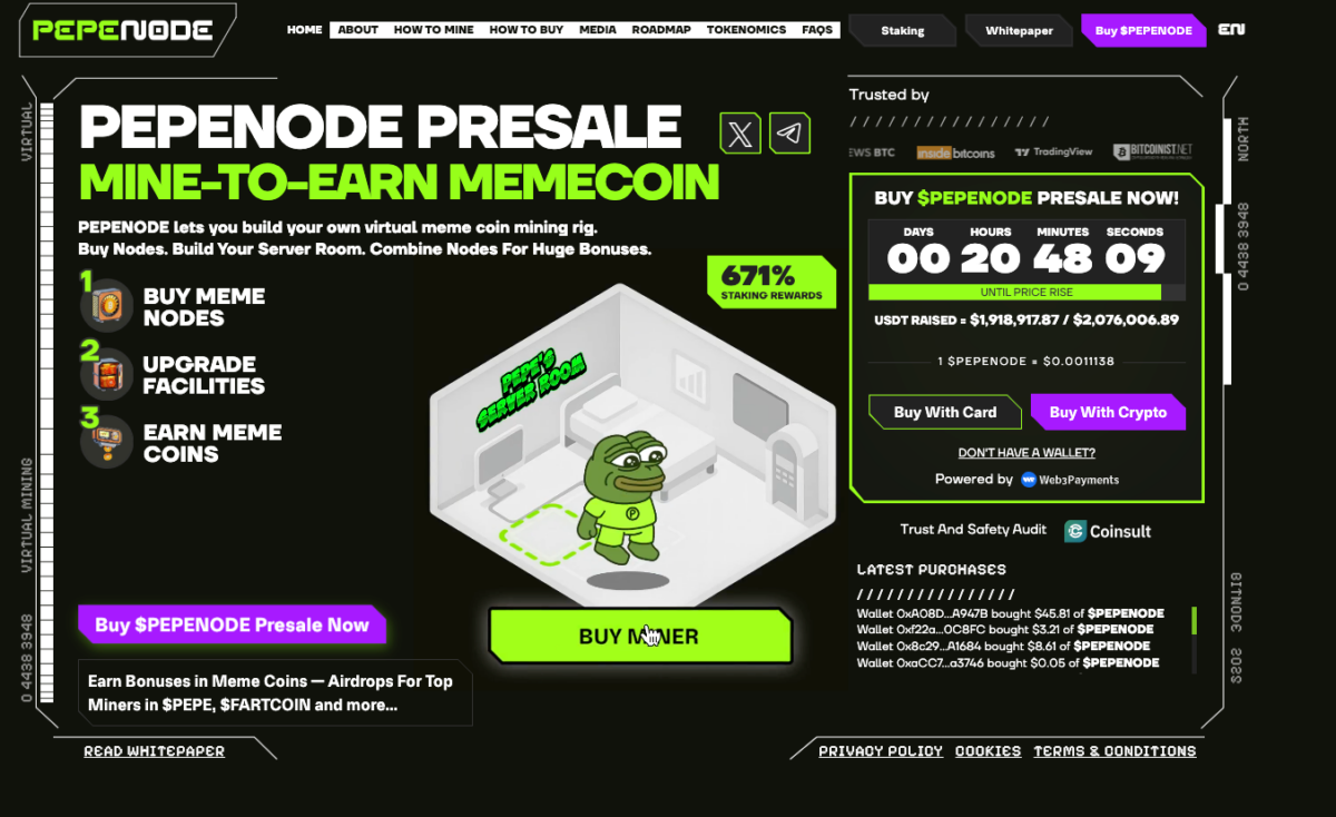 Pepe Node Presale
