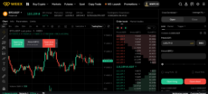 WEEX BTC/USDT futures with leverage