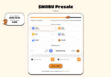 Moonbull presale homepage