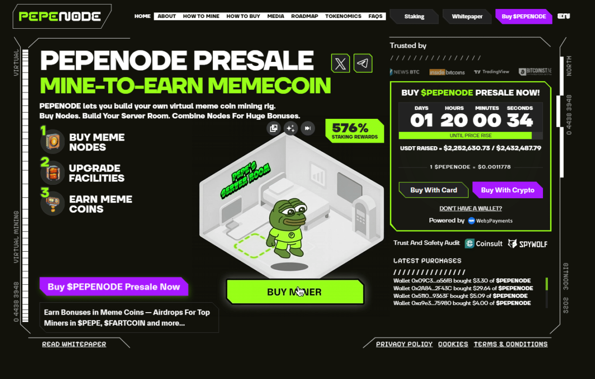 PEPENODE Presale