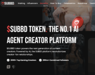 SUBBD homepage AI agent creator platform presale