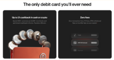 Krak Card 1% cashback and zero fees