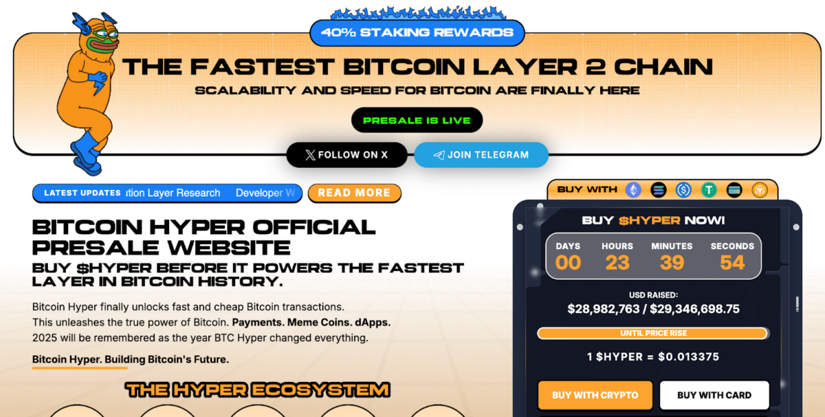 Bitcoin Hyper Presale