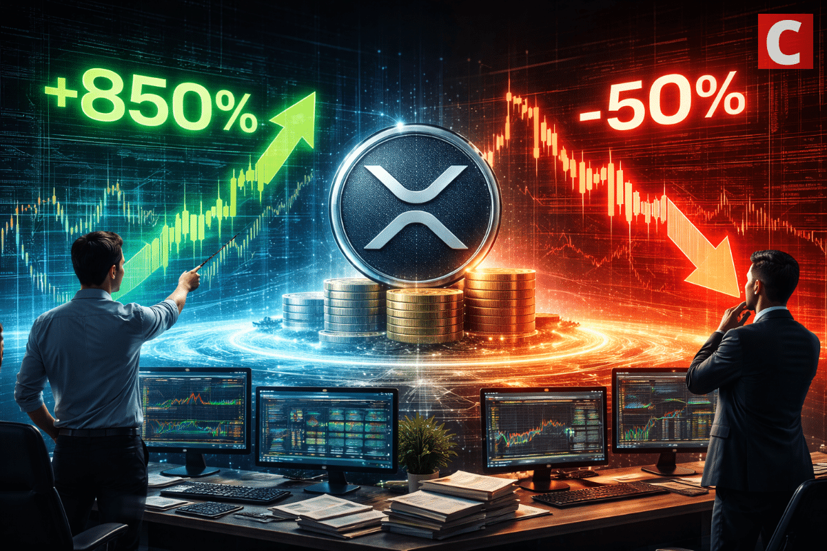 XRP Price: 850% Upside or 50% Crash? Experts Share Mixed Opinions