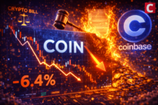 COIN Stock Price Drops 6.4% after Coinbase Withdraws Support for Crypto Bill