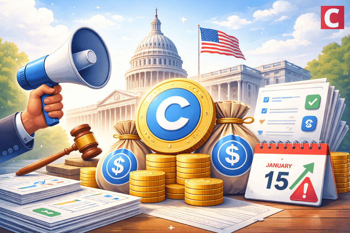 Coinbase Pushes for Stablecoin Rewards Ahead of Jan. 15 Crypto Bill Deadline