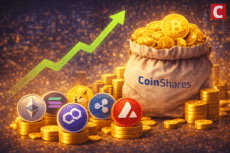 Crypto Products Record Largest Inflow since Mid-Nov 2025: CoinShares