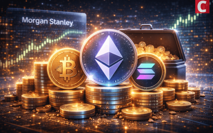 Morgan Stanley Files With US SEC for Ethereum ETFs, After Bitcoin and Solana