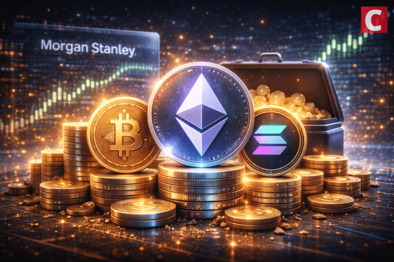Morgan Stanley Files With US SEC for Ethereum ETFs, After Bitcoin and Solana