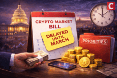 US Crypto Market Bill to Be Delayed to March as Senate Sets Other Priorities
