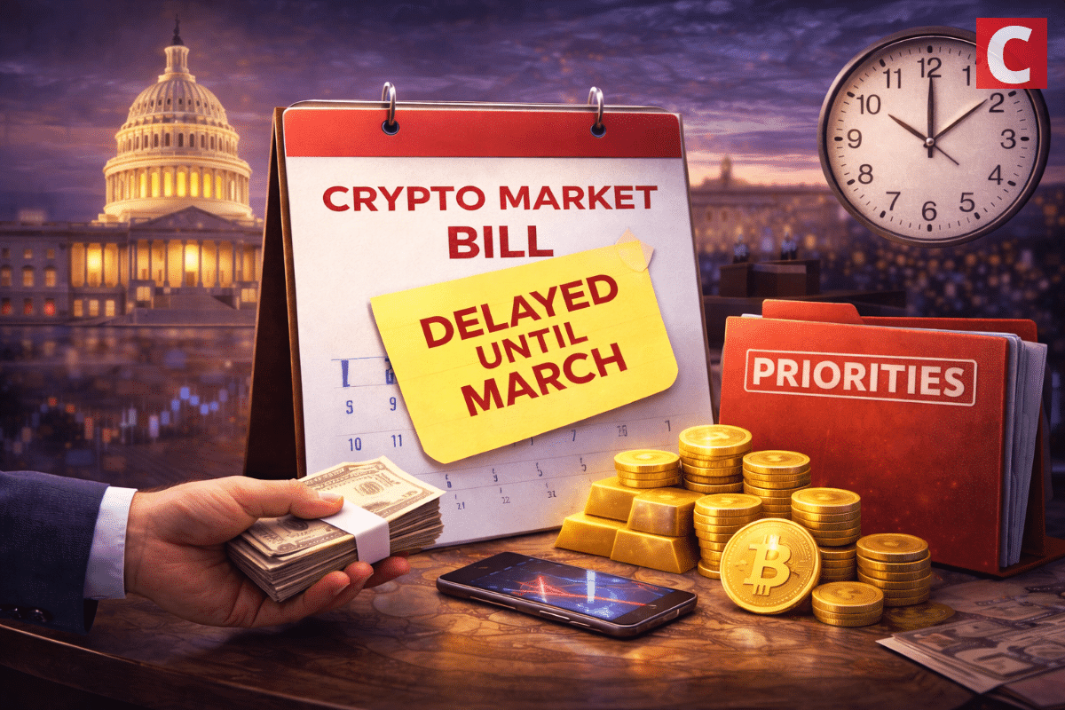US Crypto Market Bill to Be Delayed to March as Senate Sets Other Priorities
