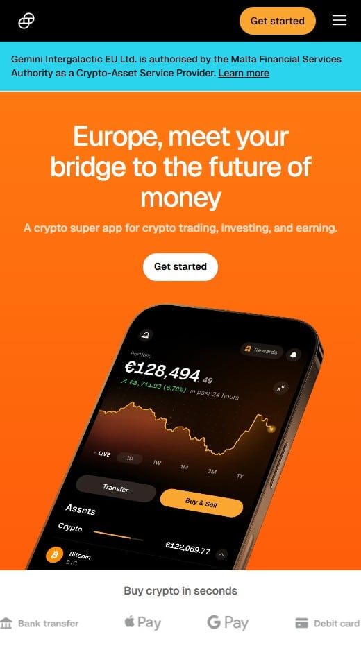 gemini giełda kryptowalut