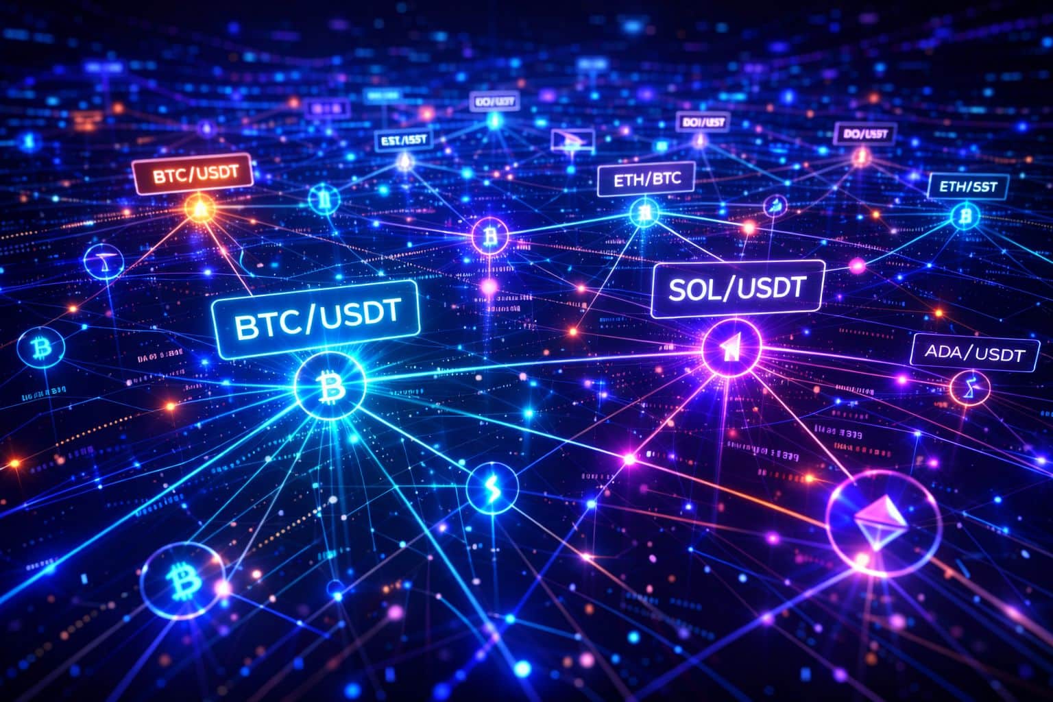 giełdy kryptowalut z dużym wyborem par handlowych krypto bitcoin btc usdt solana