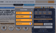 Bitcoin Hyper ICO connect wallet dashboard
