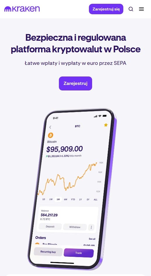 kraken giełda kryptowalut