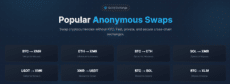 anonymous swaps crypto