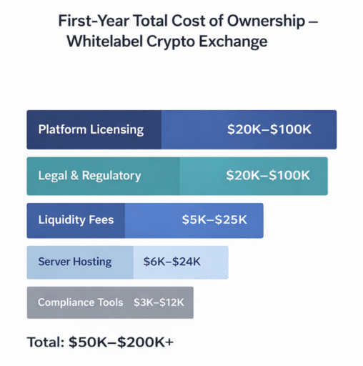 crypto whitelabel total cost ownership