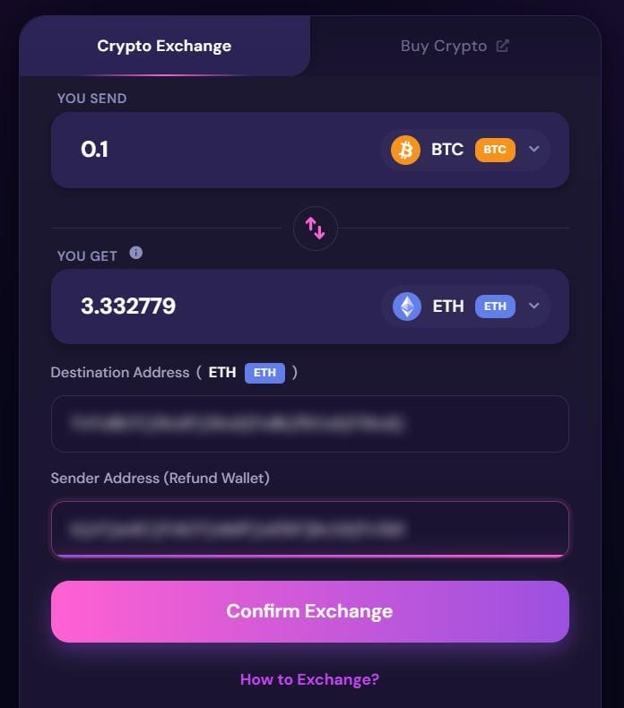 GhostSwap exchange