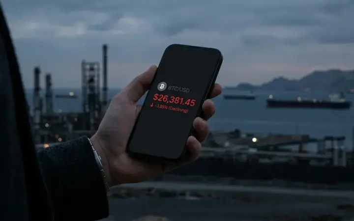 Bitcoin Price Falls Below $71K as Iran Ceasefire Frays Within 48 Hours