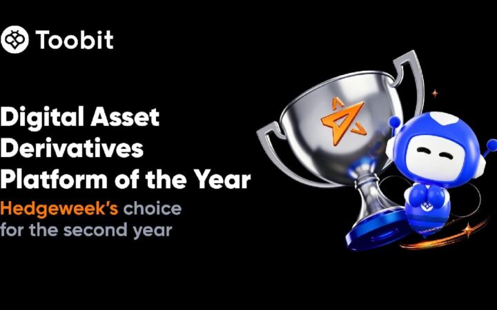 Toobit Takes Hedgeweek’s Top Derivatives Prize for the Second Year Running