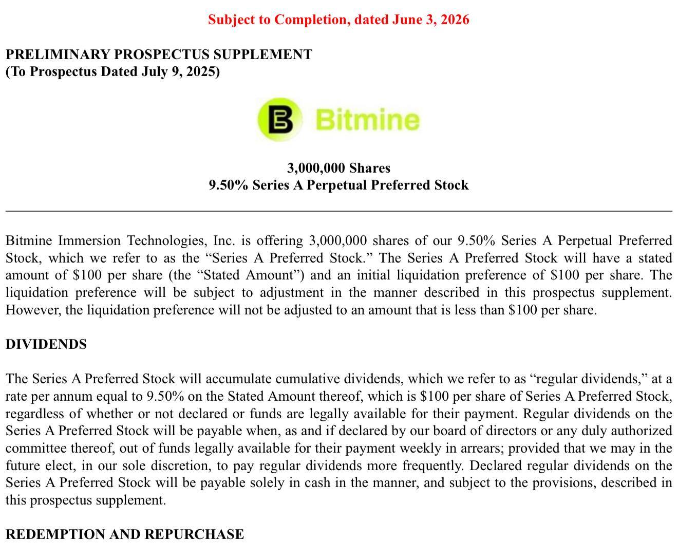 Ethereum News: Bitmine Targets $300 Million in Stock Offering: Is an Ethereum Treasury Strategy Next?