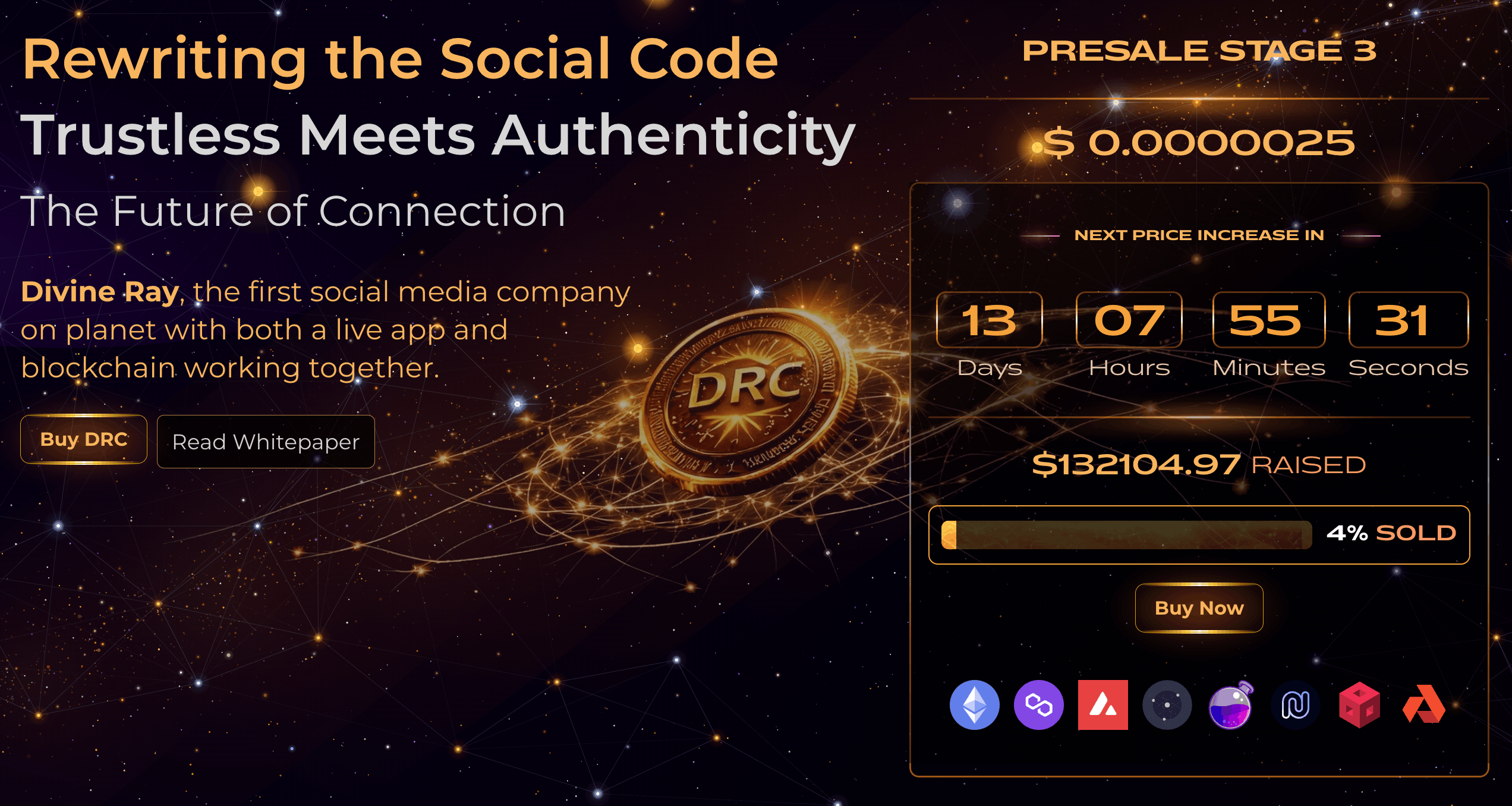 website homepage