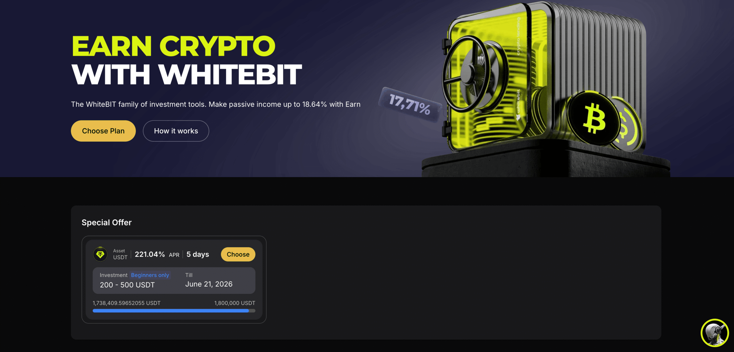whitebit earn coindepo comparison homepage