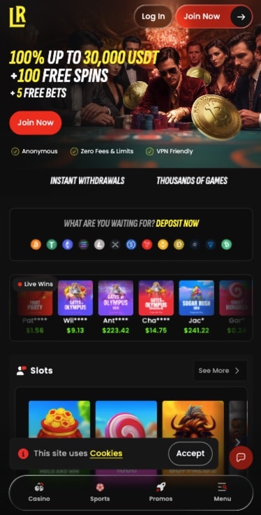luckyrollers mobile